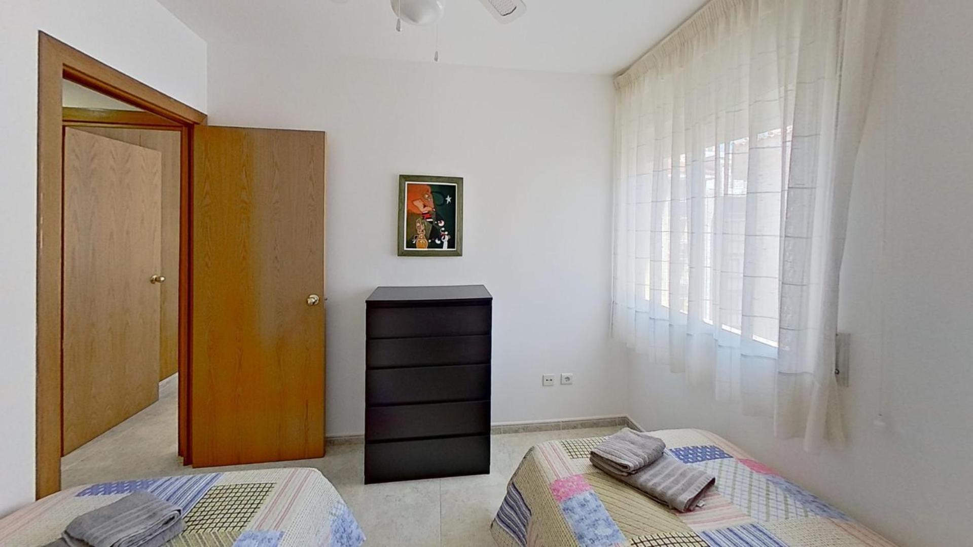 Apartamento Vistas Al Mar, Segunda Linea 3 Habitaciones Sant Carlos de la Ràpita المظهر الخارجي الصورة